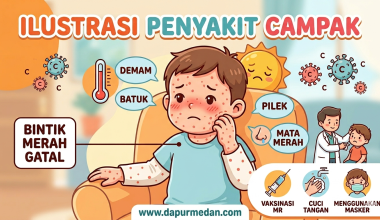 Penyakit Campak dan Asal Usulnya