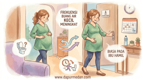 Ibu Hamil Sering Buang Air Kecil