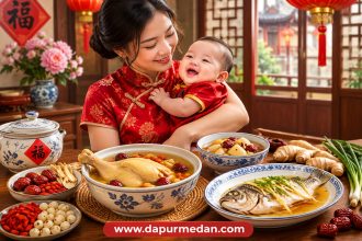 Tradisi Makan Sup Ayam Obat Pasca Melahirkan